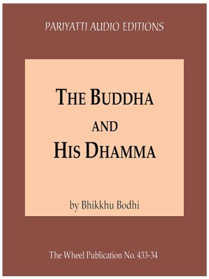 cover image of The Buddha and His Dhamma
